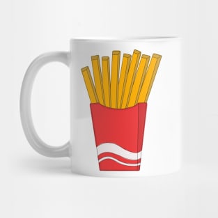 French Fries Drawing Mug